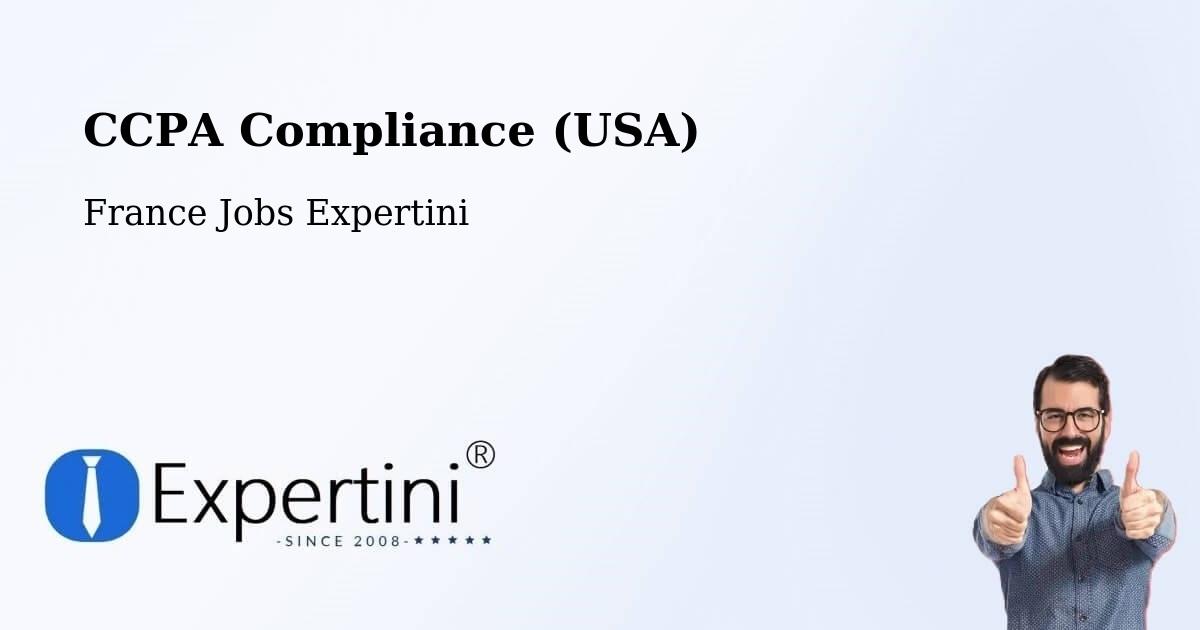 CCPA Privacy Rights & Compliance Notice – Finhan - France Jobs Expertini